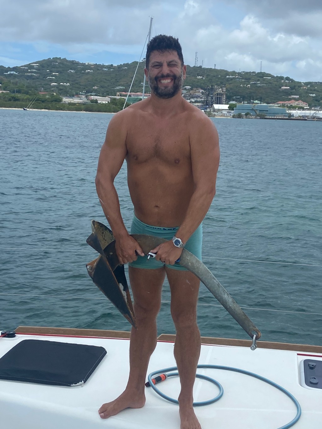 we bought an anchor&nbsp;chain!